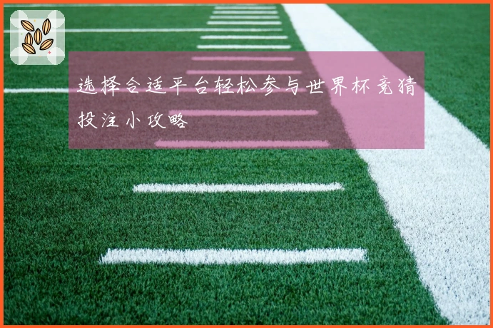 选择合适平台轻松参与世界杯竞猜投注小攻略